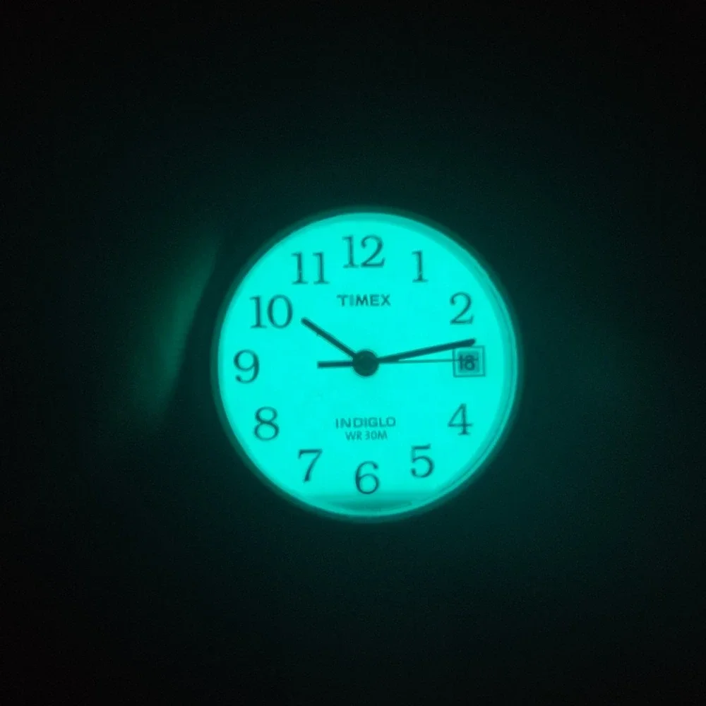 Vintage 2008 Timex Easy Reader Indiglo 25mm Women's‎ Quartz Watch Restored